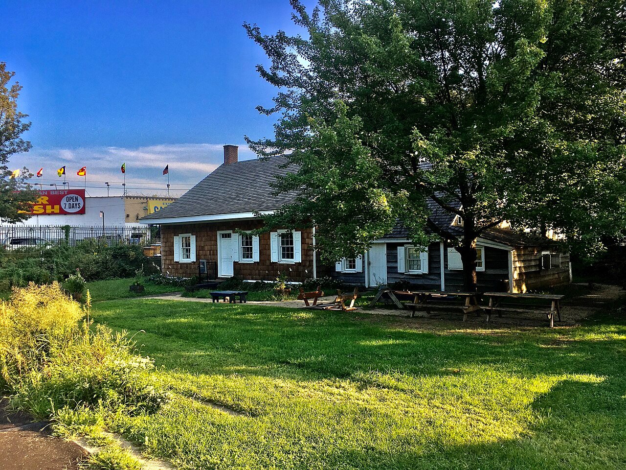 The historic Pieter Claesen Wyckoff farmhouse in Brooklyn