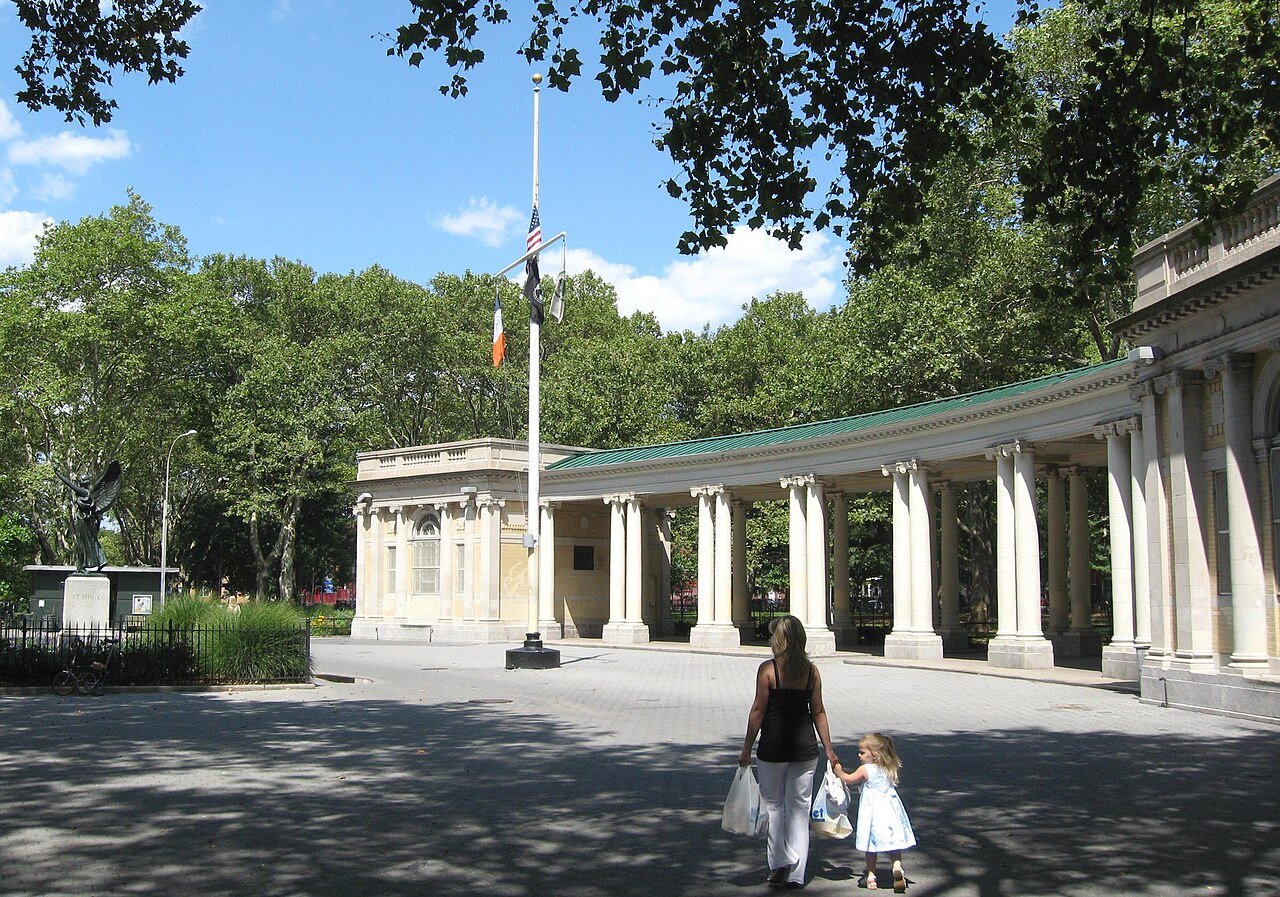 McGolrick Park Shelter Pavilion, photographed in 2008