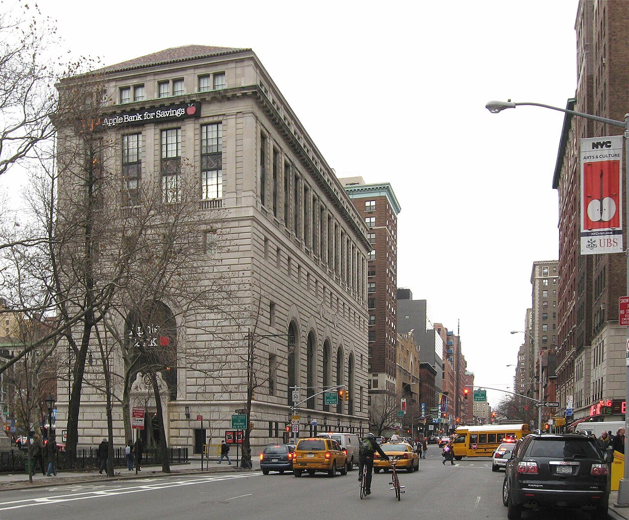 Central Savings Bank Building exterior