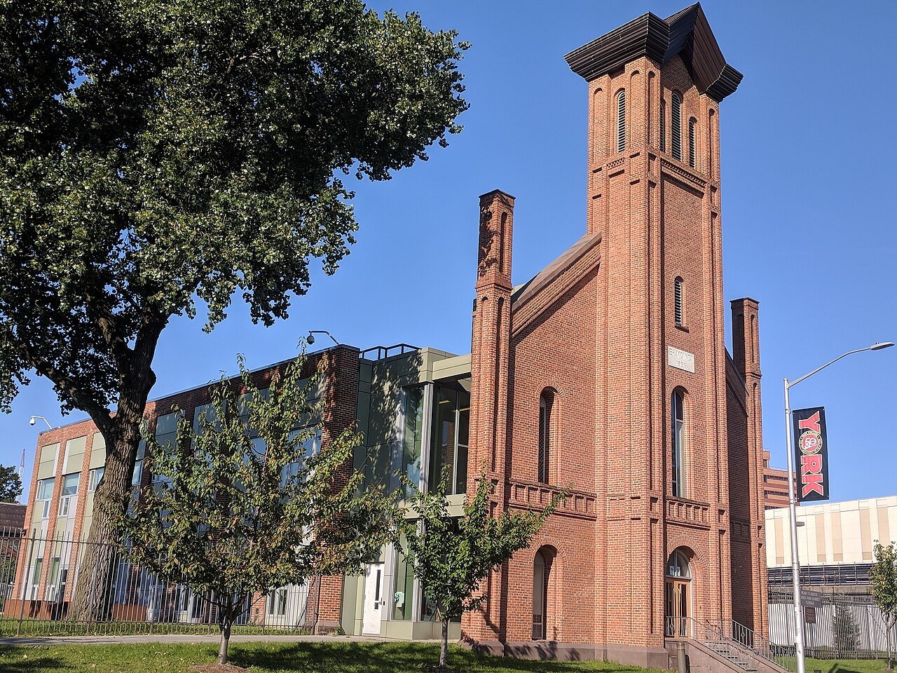 Former St. Monica’s Church exterior
