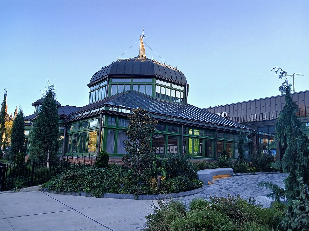 Weir Greenhouse at the Green-House, photographed in 2026