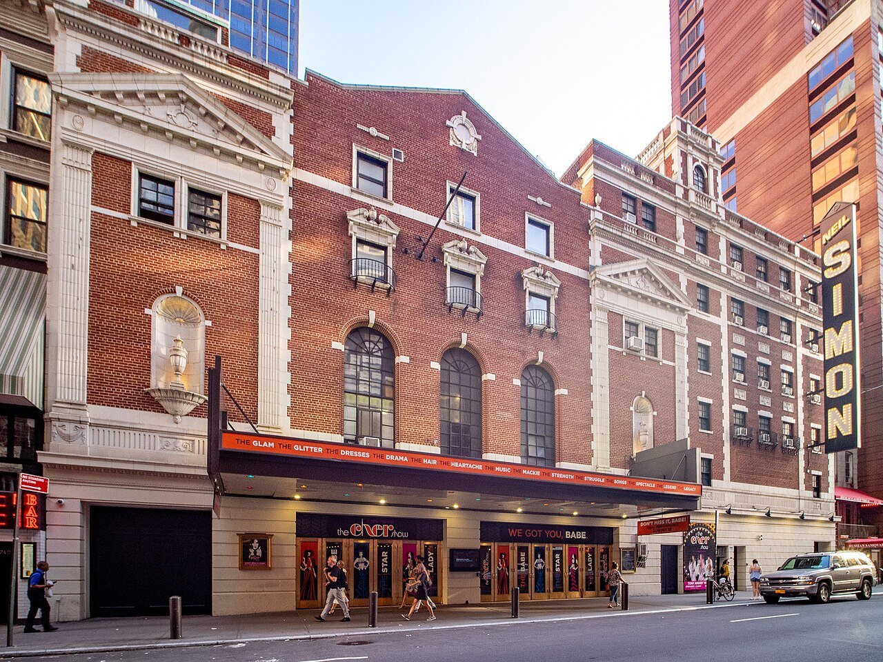 Neil Simon Theatre, photographed in 2019