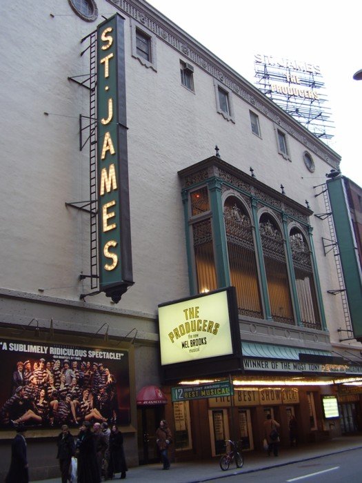 St. James Theatre, photographed in 2006