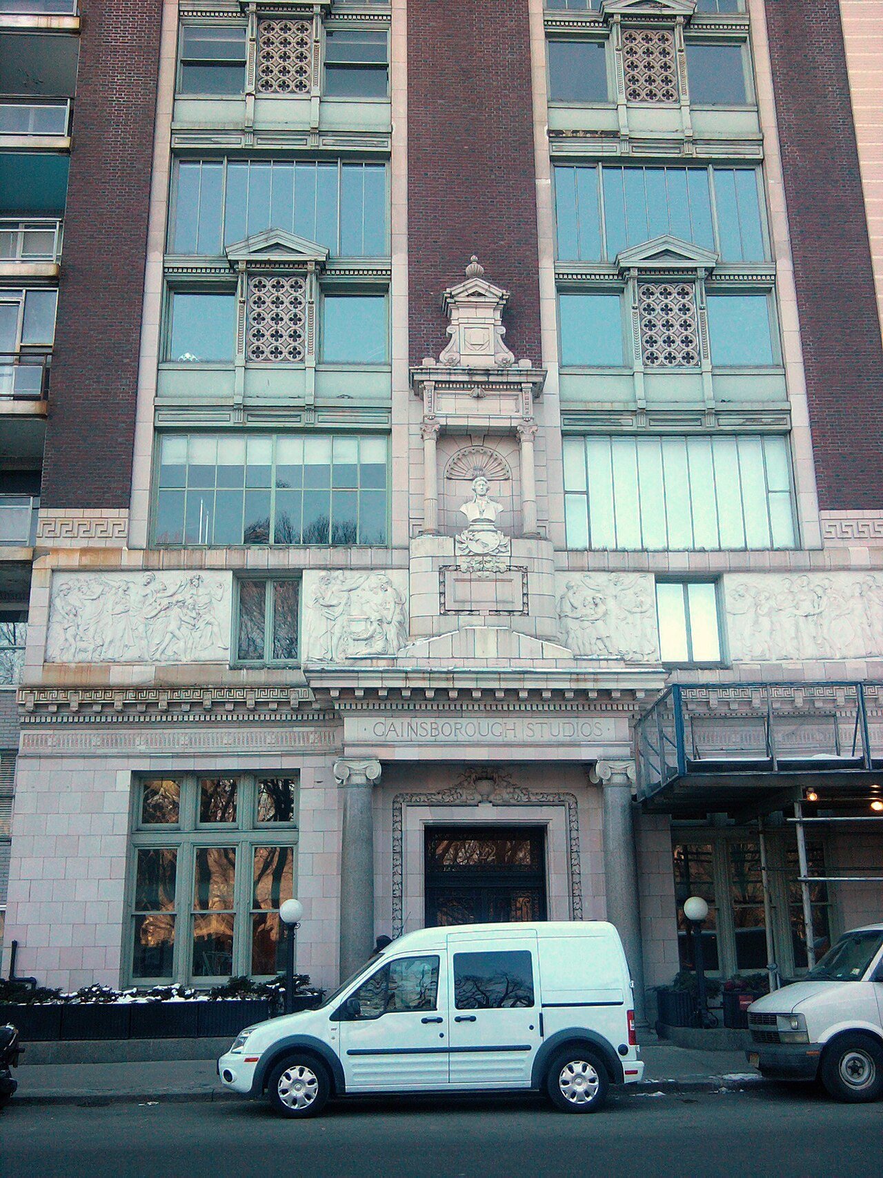 Gainsborough Studios exterior, photographed 2011