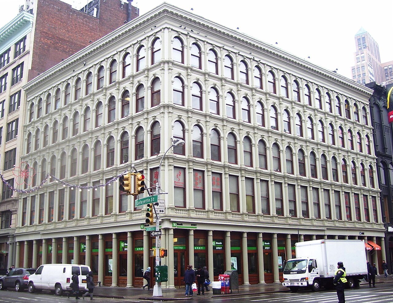 254–260 Canal Street exterior, photographed 2012