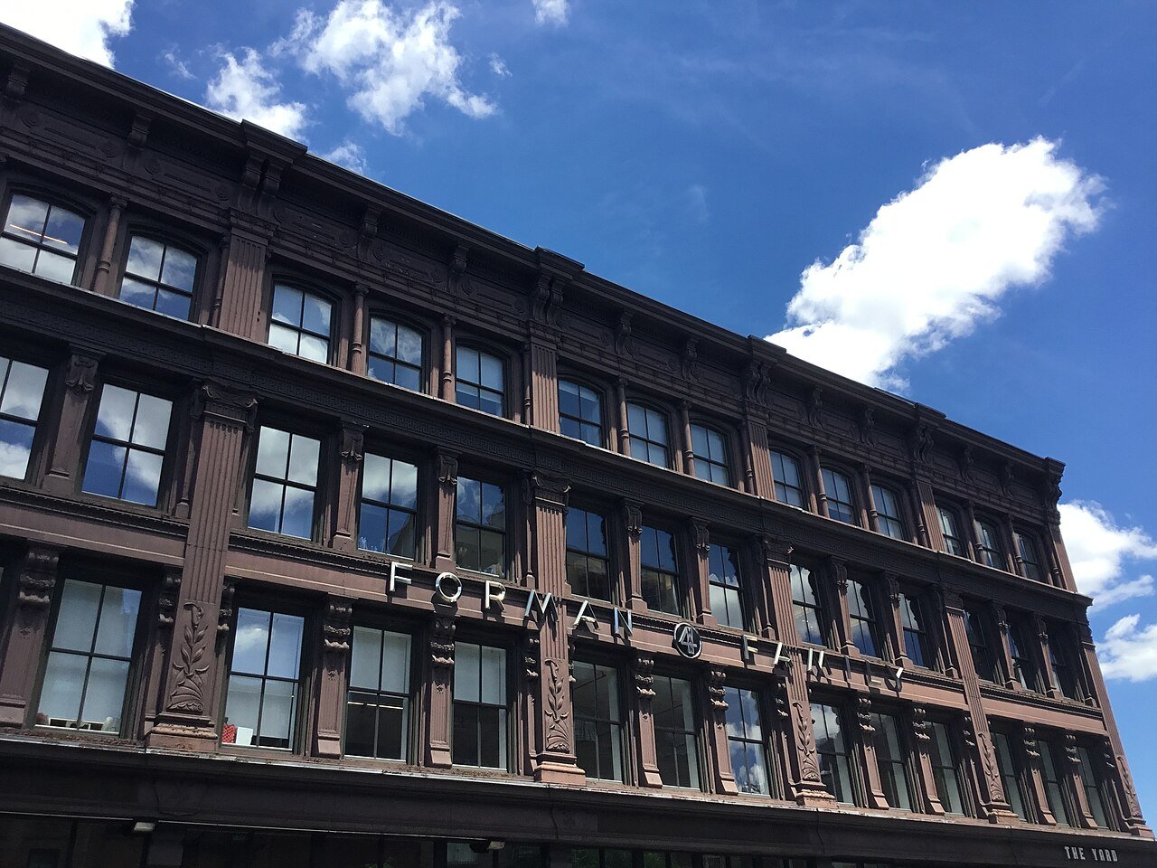183–195 Broadway Cast-Iron Building exterior