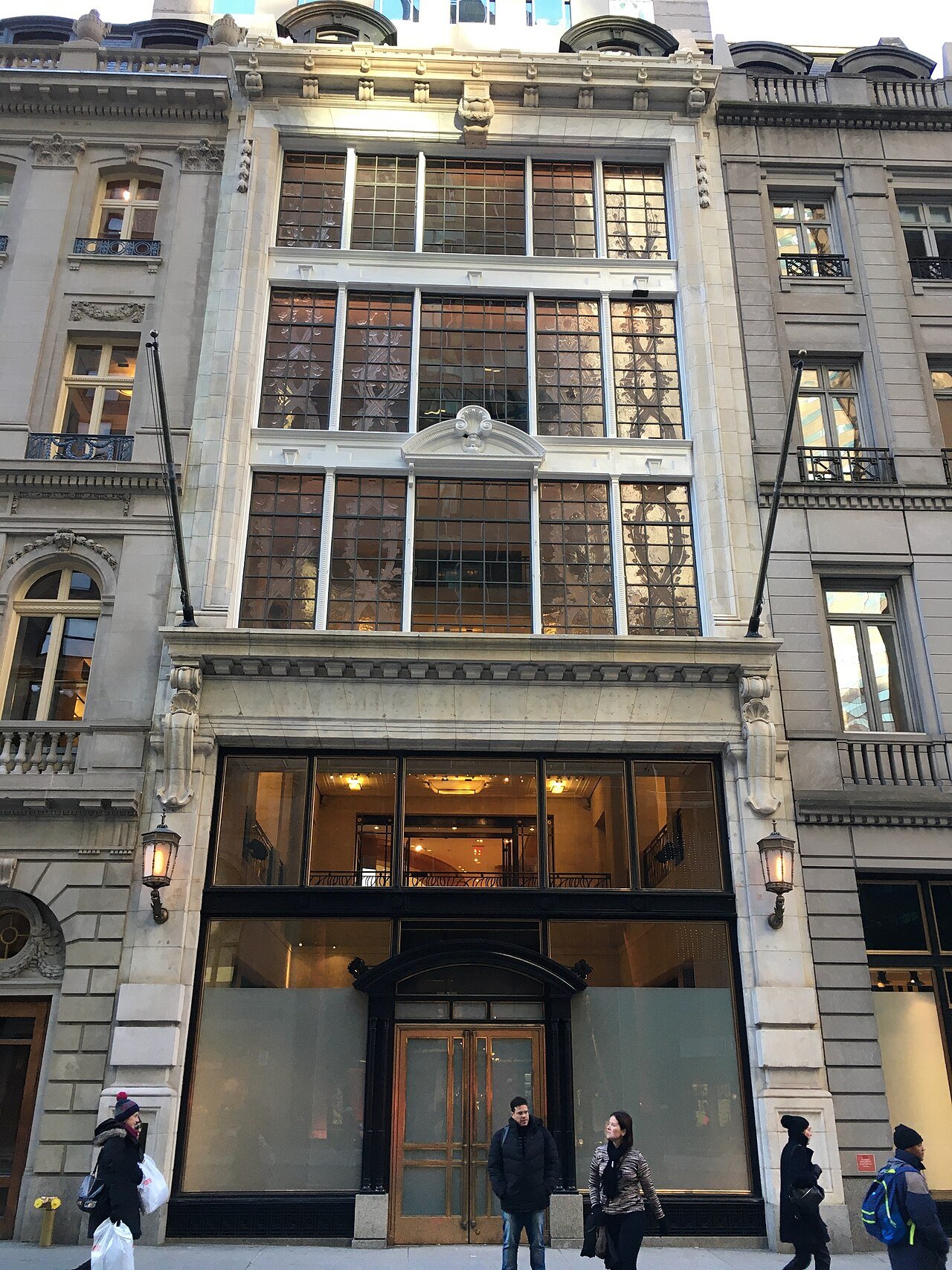 Former Coty Building exterior, photographed 2019