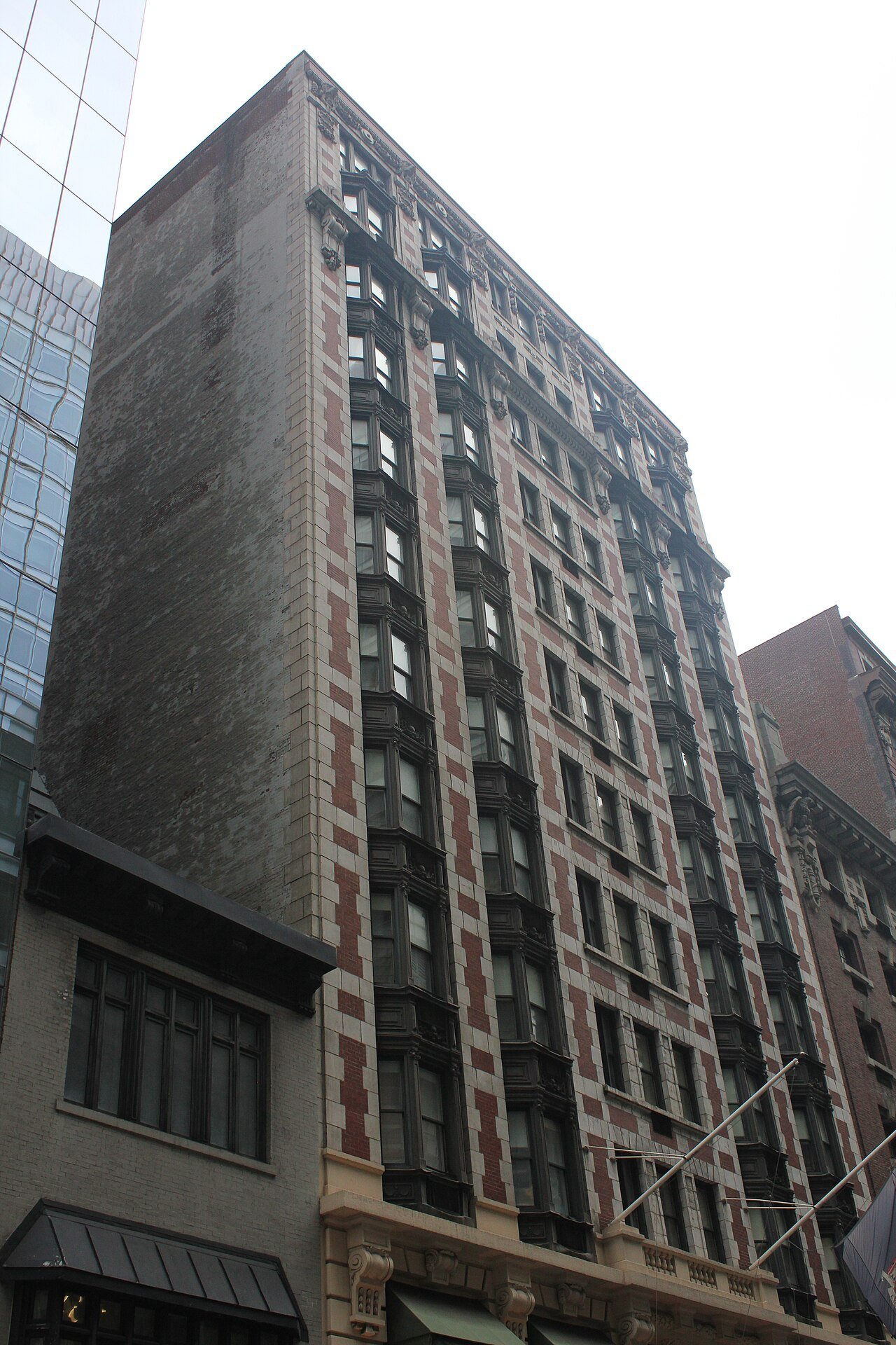Algonquin Hotel exterior, photographed 2021