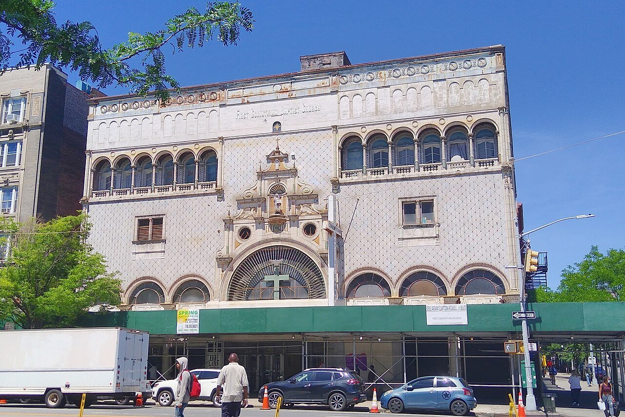 Regent Theatre / First Corinthian Baptist Church exterior