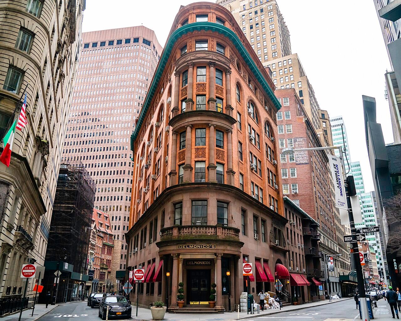 Delmonico’s Building exterior