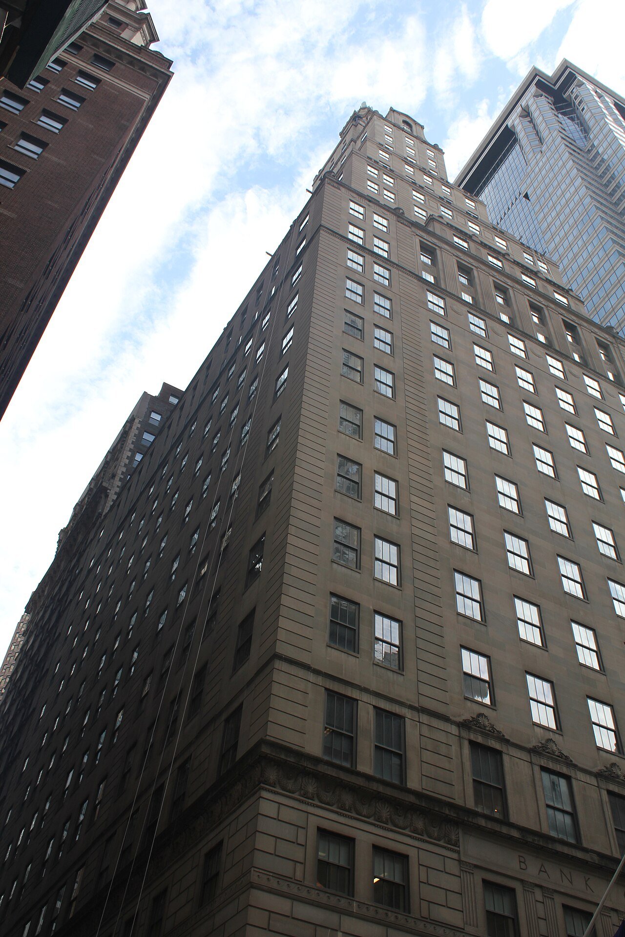 Former Bank of New York headquarters at 48 Wall Street in 2021