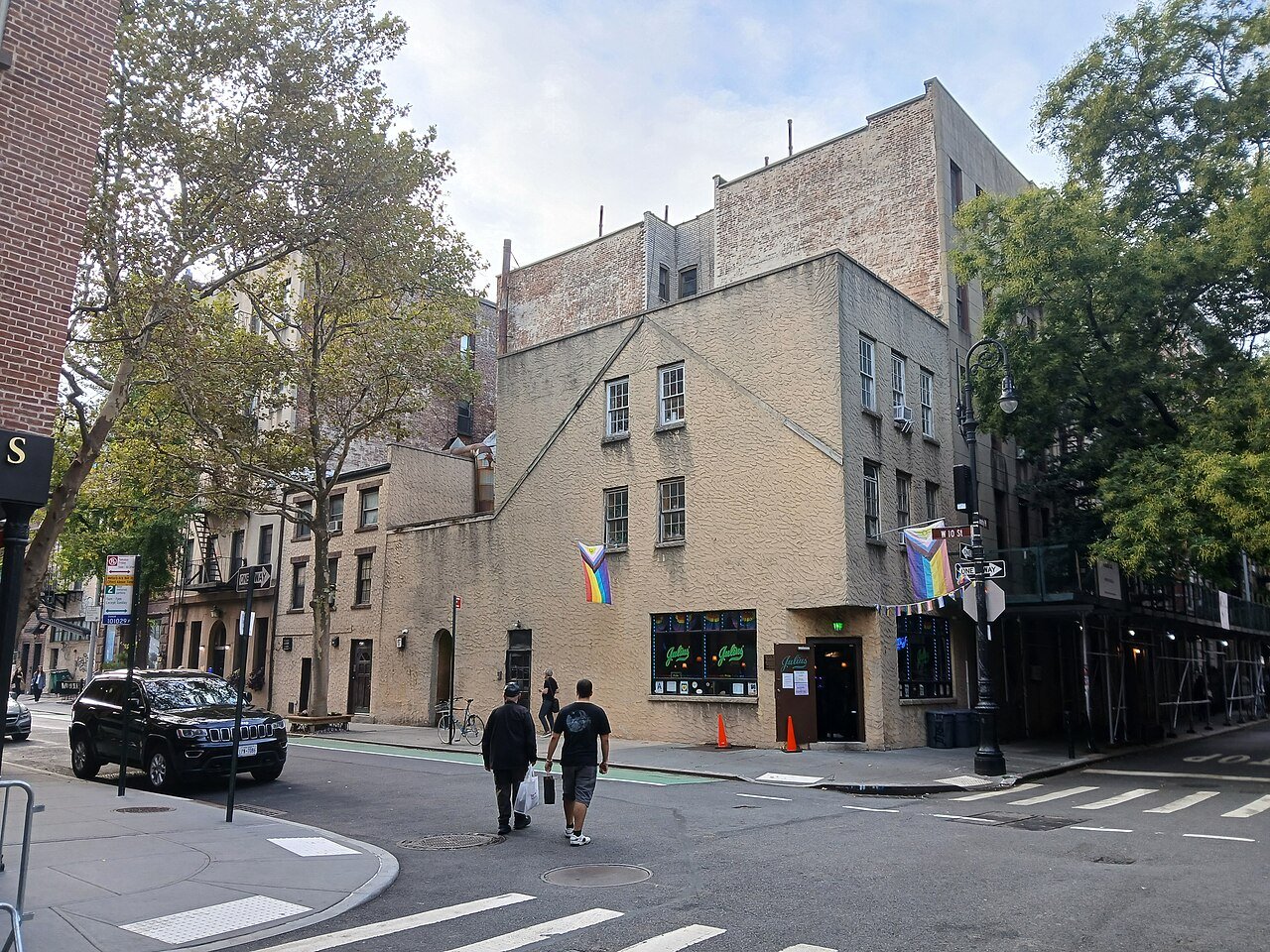 Julius’ Bar building exterior photographed in 2025